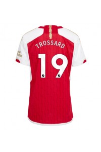 Arsenal Leandro Trossard #19 Jalkapallovaatteet Naisten Kotipaita 2023-24 Lyhythihainen